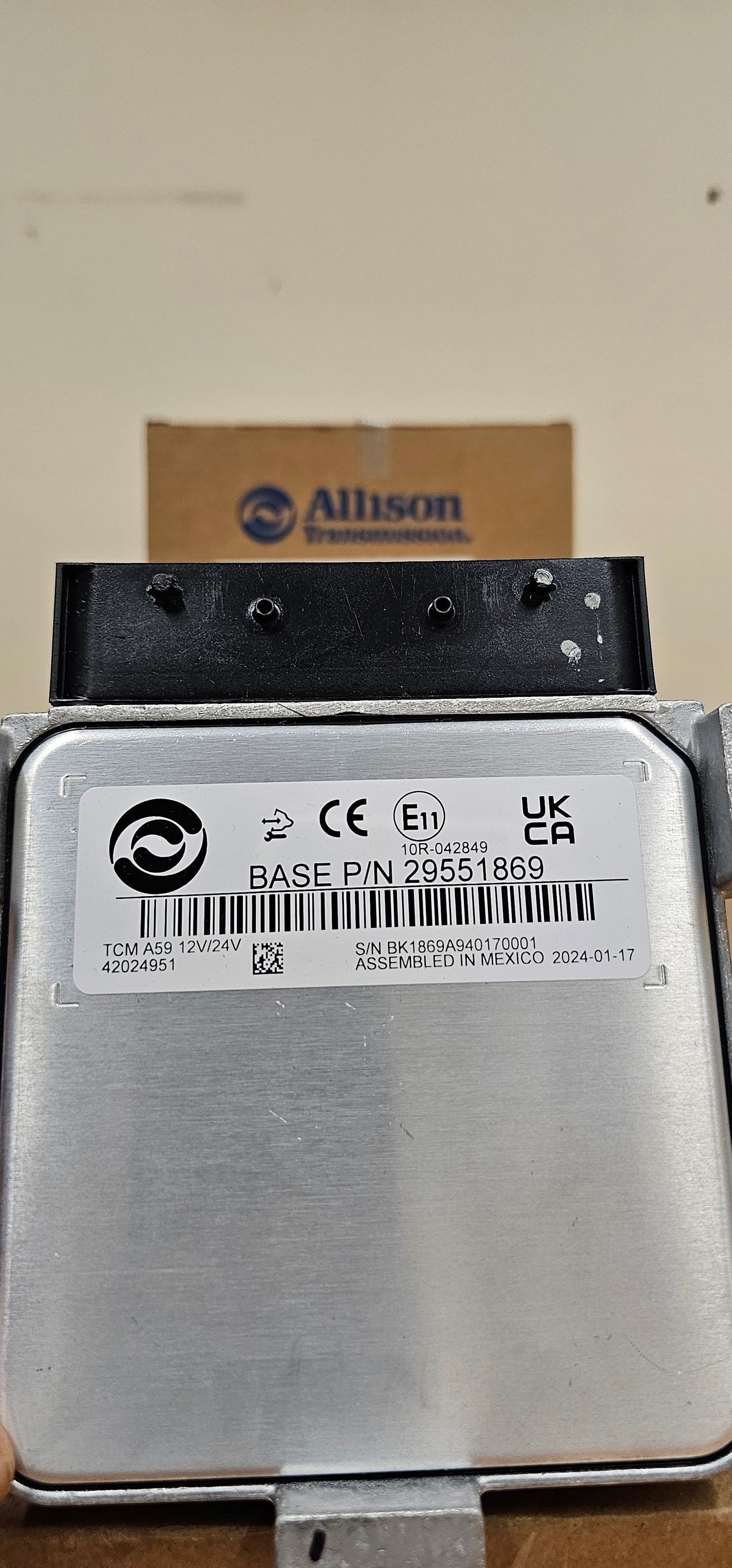 TCM A59 4TH GEN GENUINE ALLISON TRANSMISSION PARTS 29551869