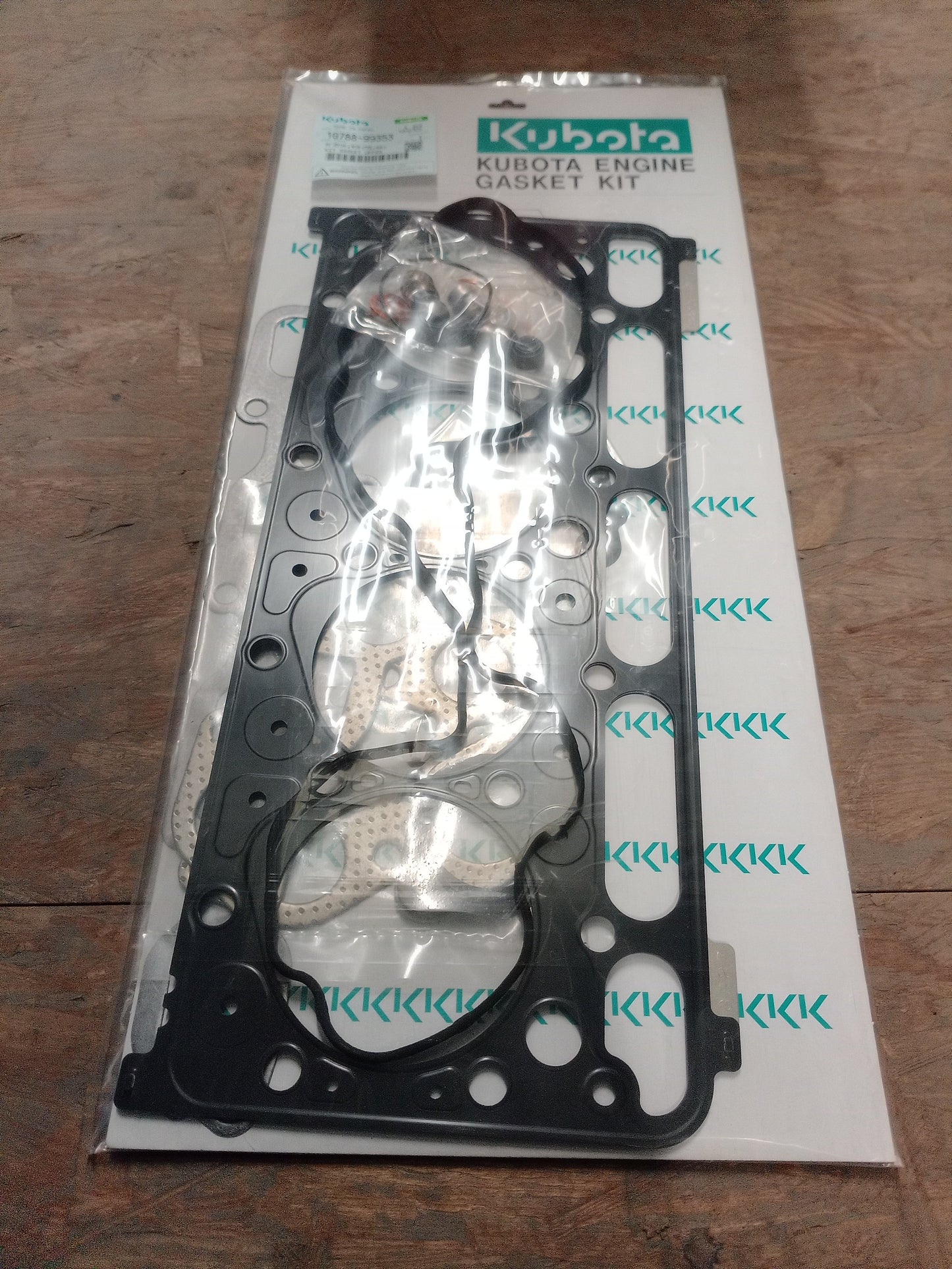 UPPER GASKET KIT COMPLETE GENUINE KUBOTA PARTS 1G78899353