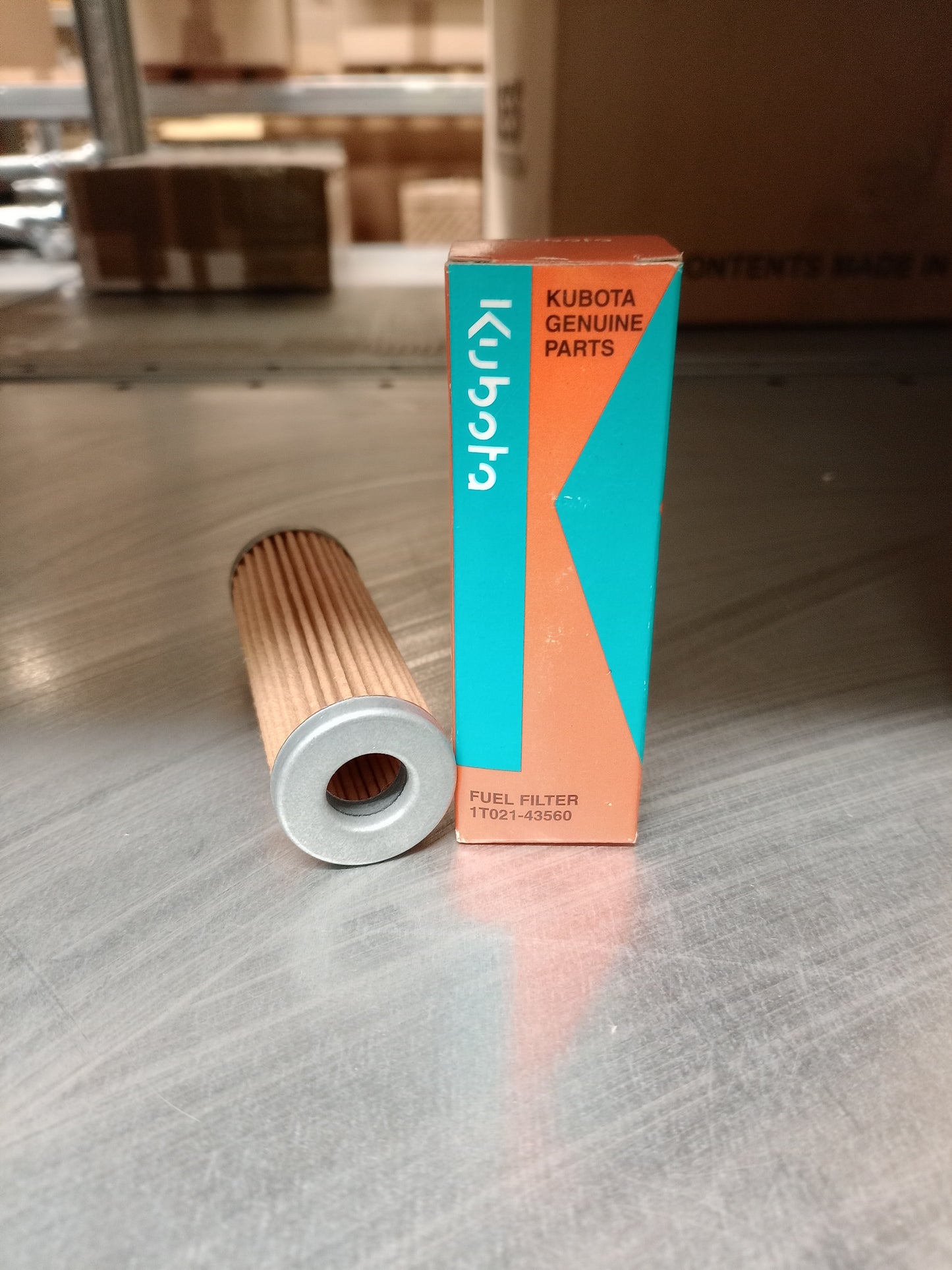 KUBOTA FUEL FILTER ELEMENET GENUINE PARTS 1T02143560 WAS 1523143560