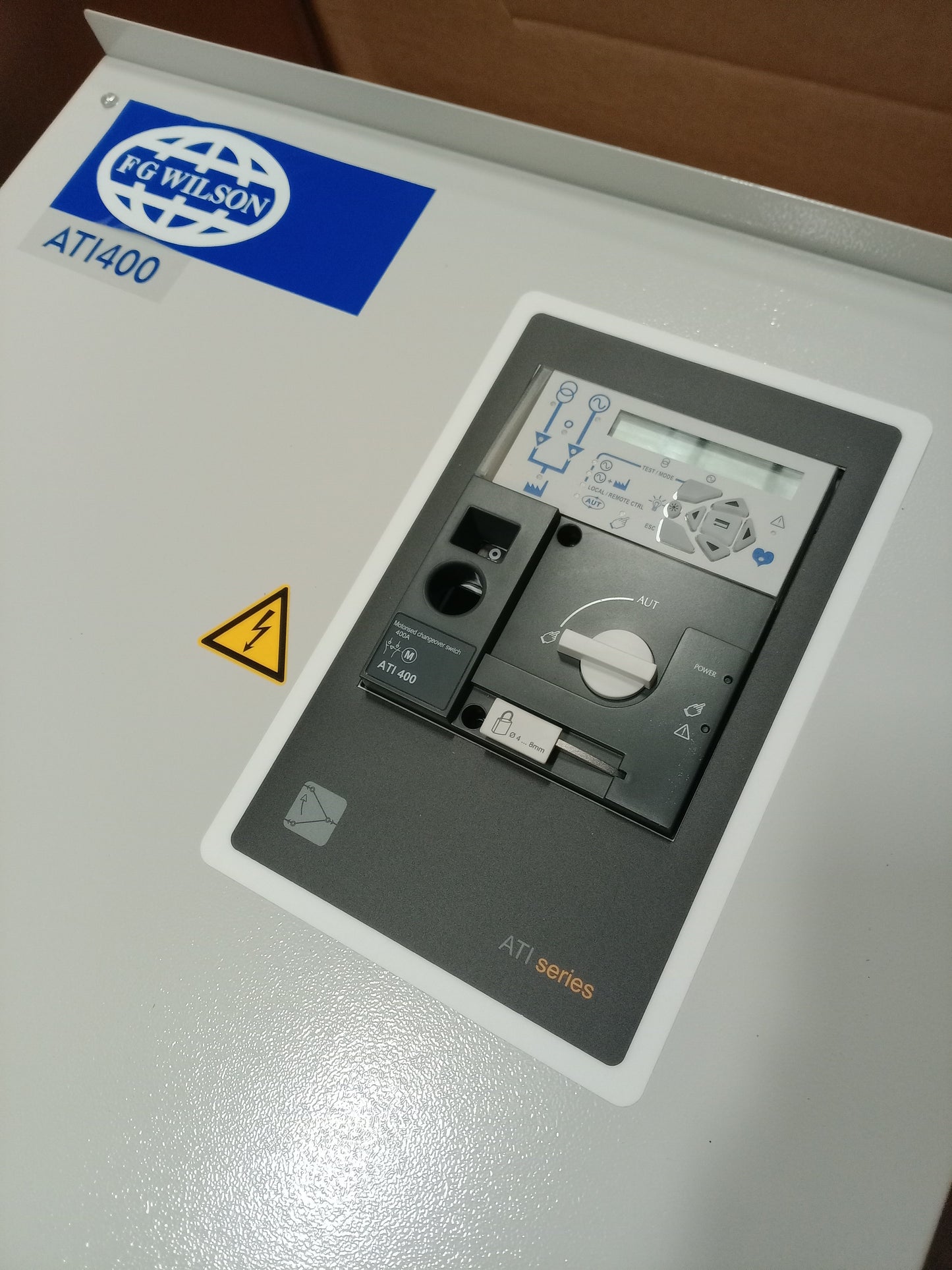 FG WILSON ATI400 400A AUTOMATIC TRANSFER PANEL WITH MOTORISED SWITCH ATI400A