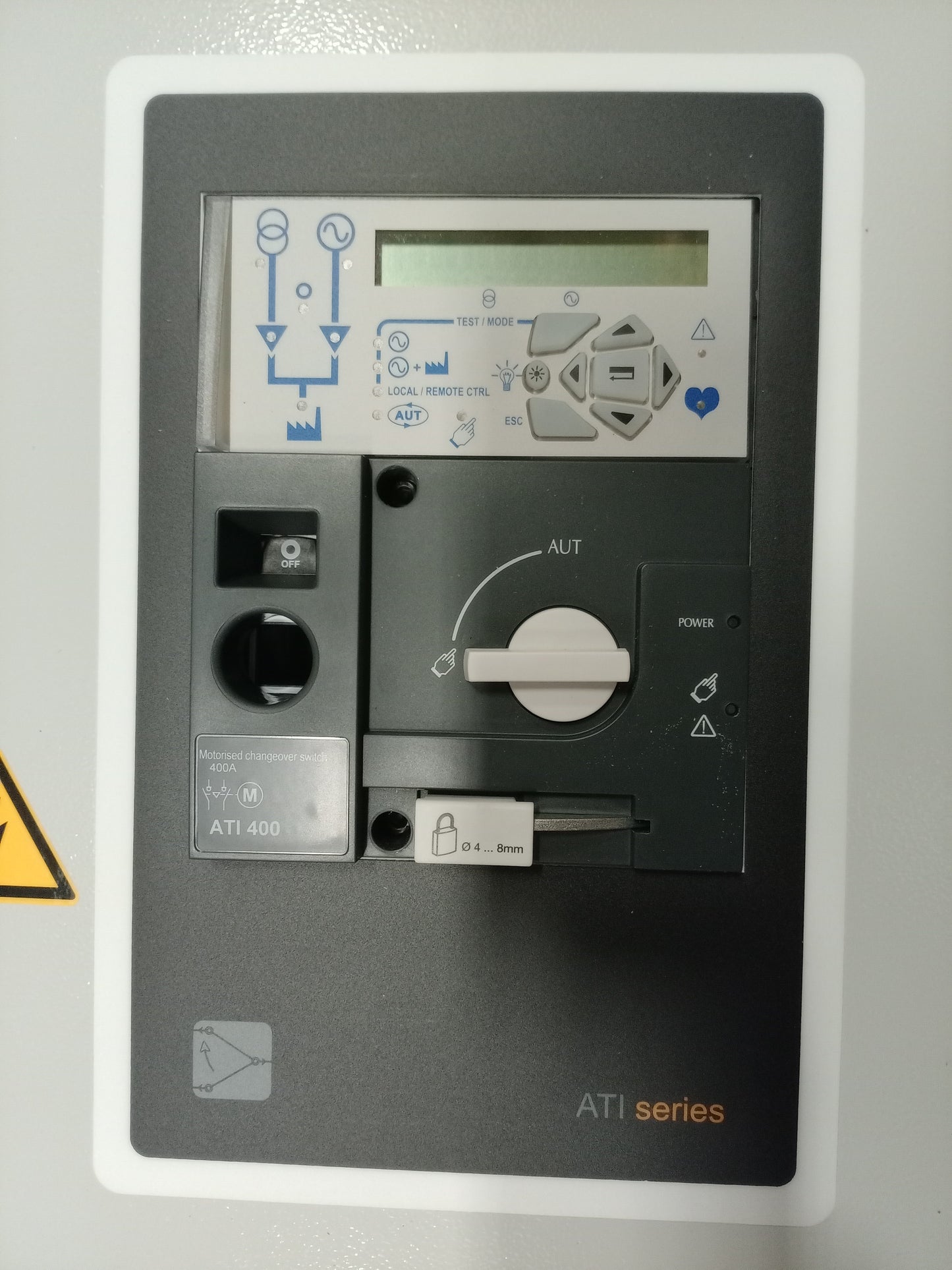 FG WILSON ATI400 400A AUTOMATIC TRANSFER PANEL WITH MOTORISED SWITCH ATI400A