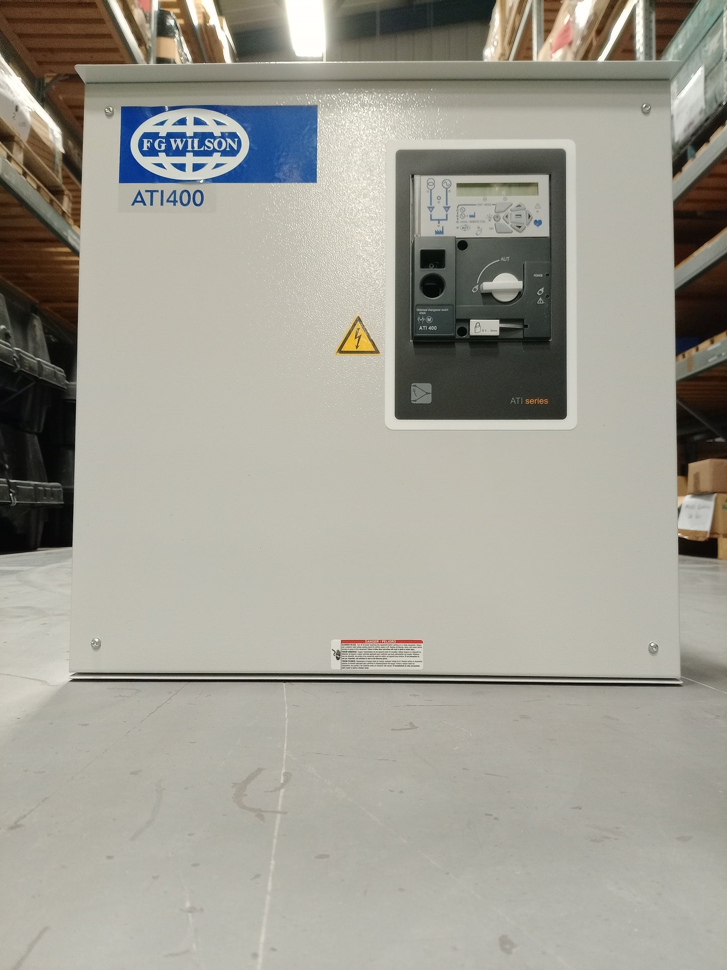 FG WILSON ATI400 400A AUTOMATIC TRANSFER PANEL WITH MOTORISED SWITCH ATI400A
