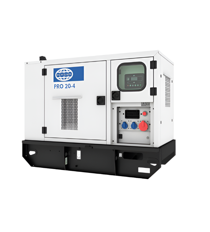 FG Wilson PRO20-4 Stage V Diesel Generator – 20 kVA Rental Power Unit