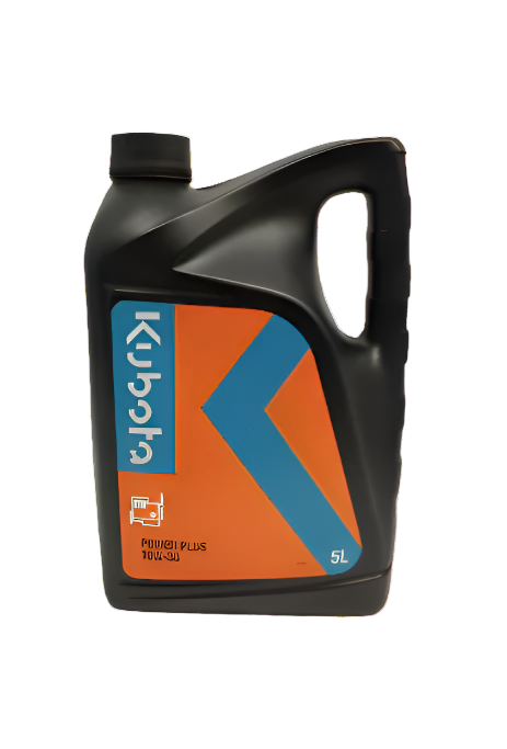 ENGINE OIL POWERPLUS 10W-30 5L GENUINE KUBOTA OIL W21UE07005 / W21UE07005X5L / W25US03517