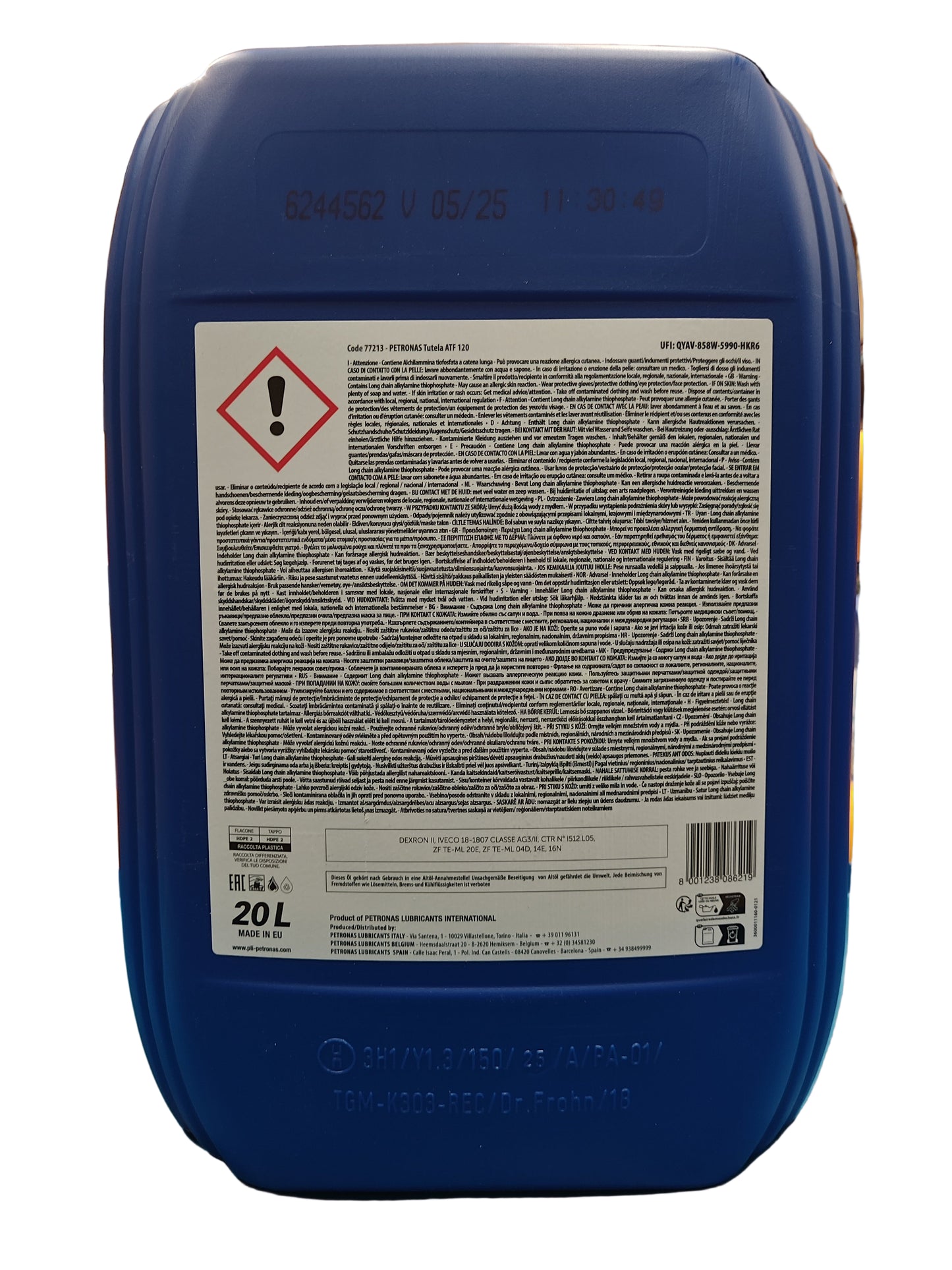 Petronas Tutela ATF 120 – 20 L (77213RR1EU)