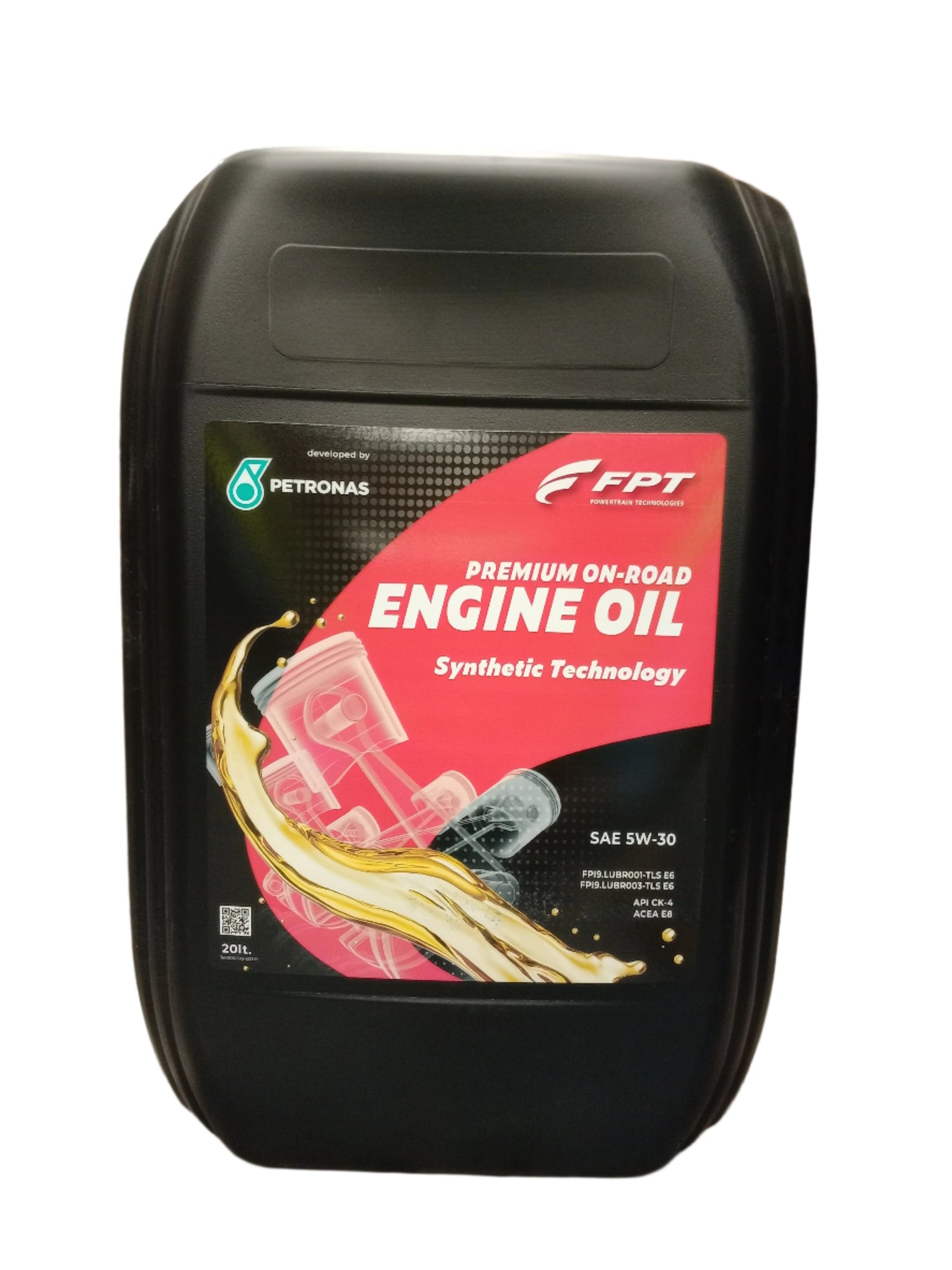 FPT INDUSTRIAL PETRONAS PREMIUM ENGINE OIL 5W-30 ONROAD & HEAVYDUTY 20L 71950R41EU