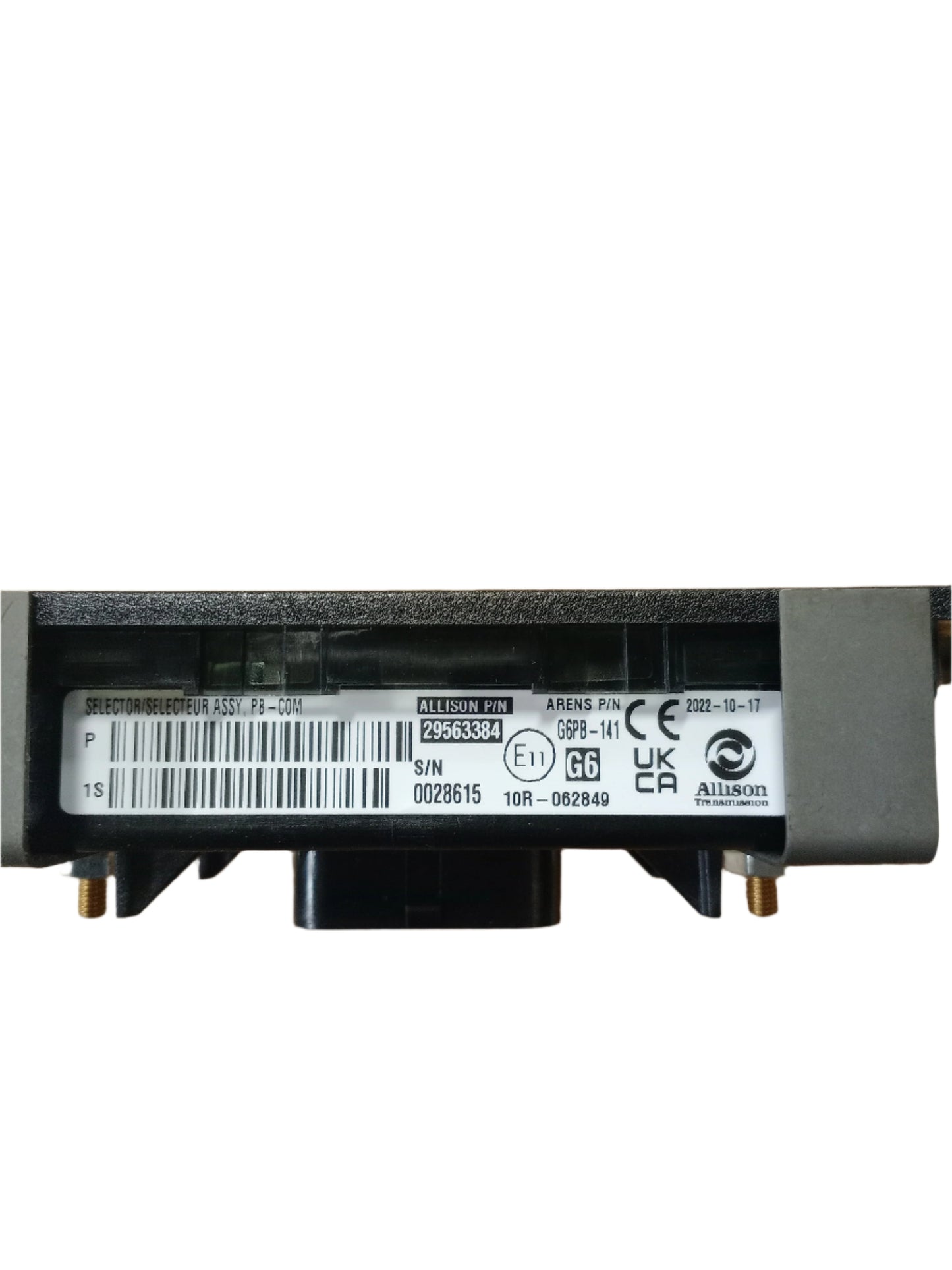 Controller 5th Gen Dash Mounted Allison Transmission 29563383