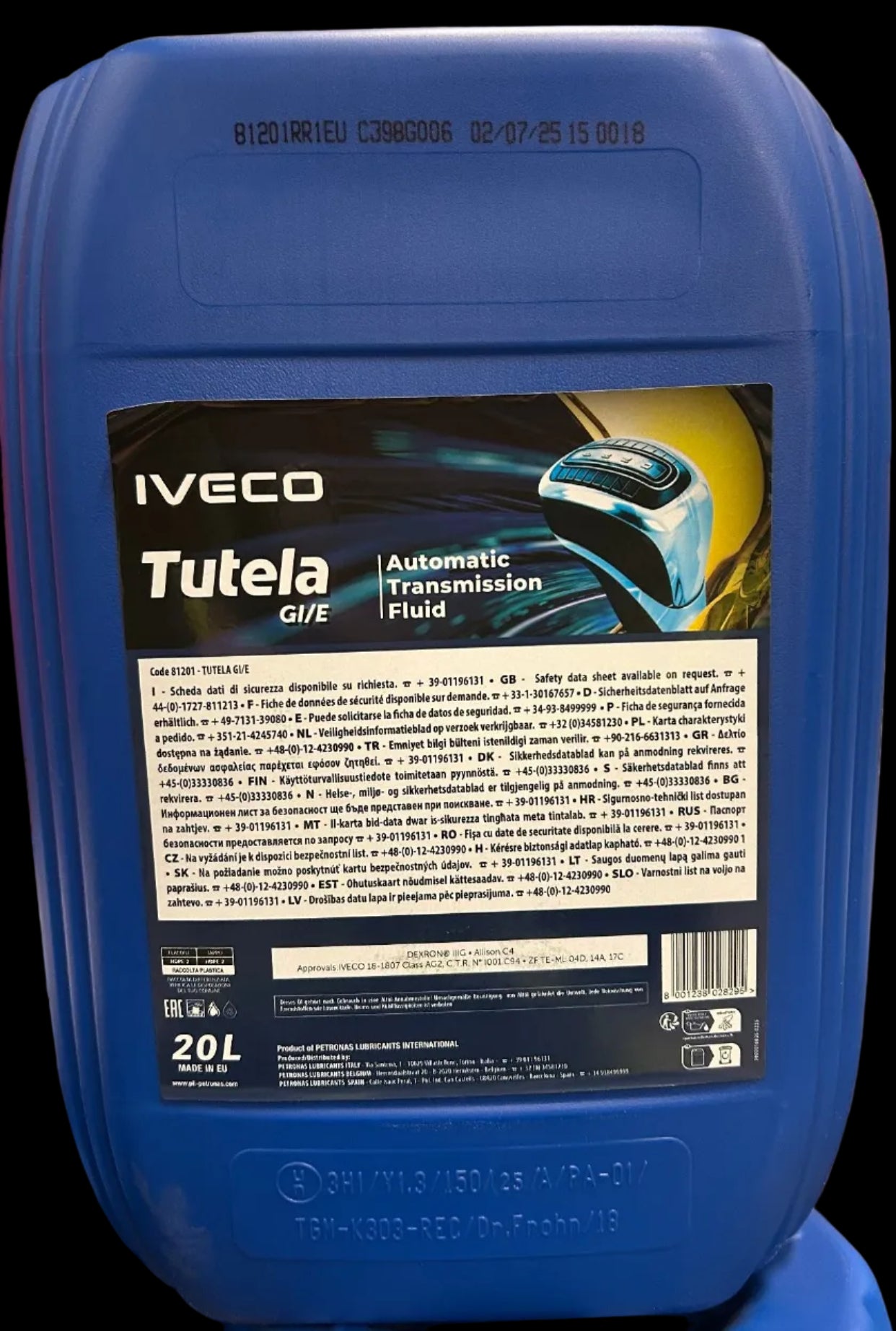 Tutela GI/E Gear Oil – 20 L (76406RR1EU)