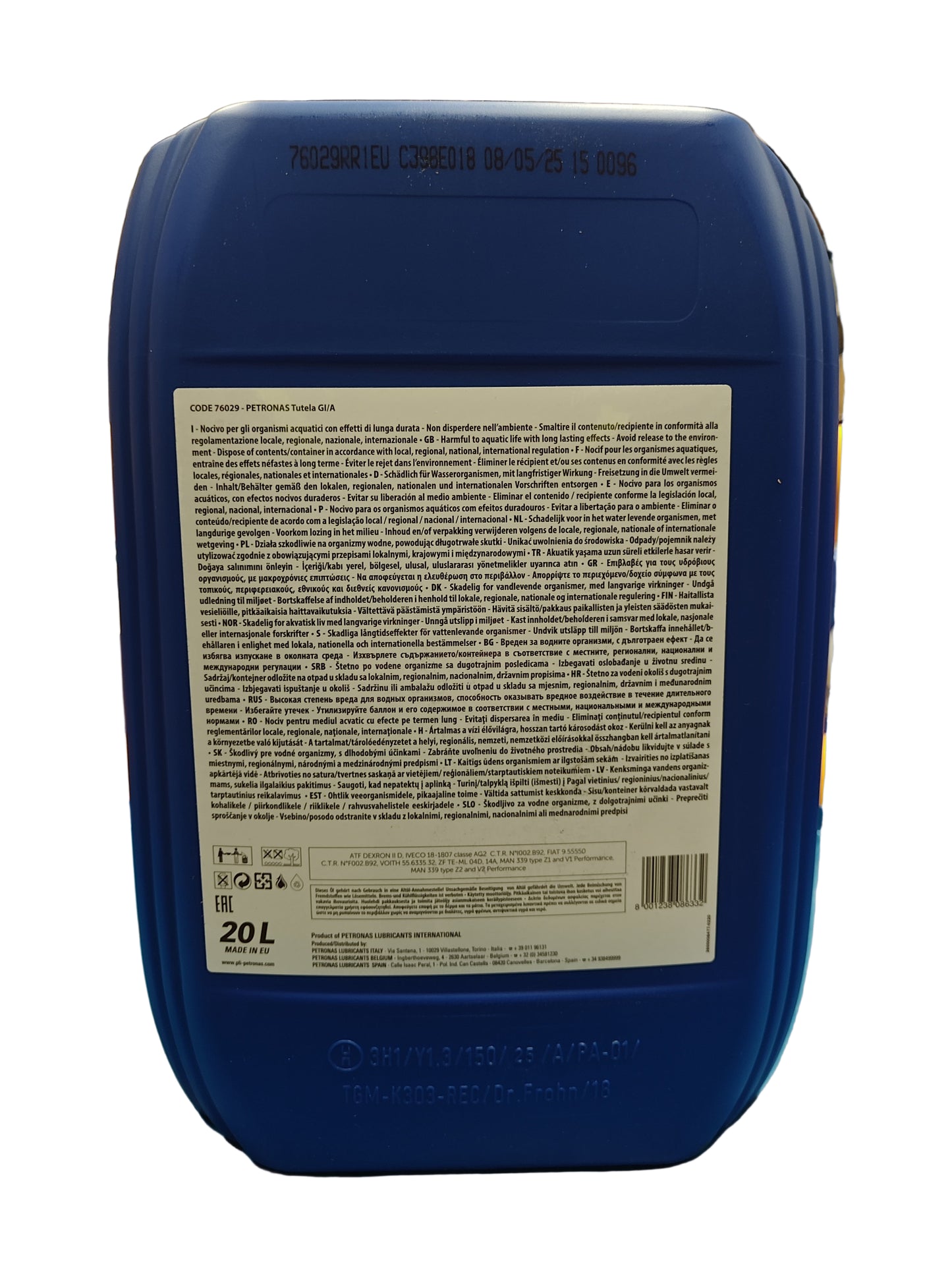 Tutela GI/A Gear Oil – 20 L (76029RR1EU)