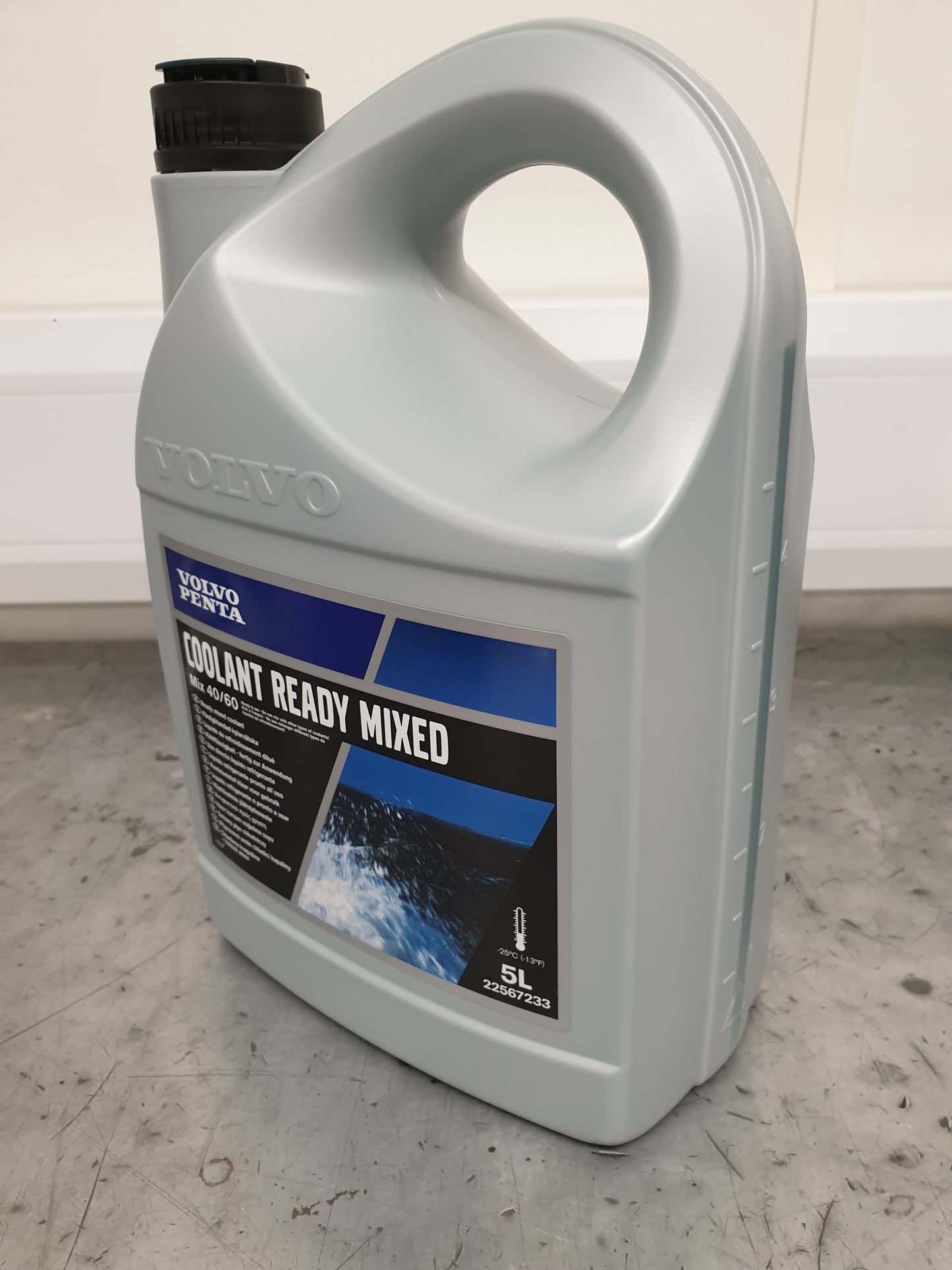 COOLANT GREEN READY MIXED GENUINE VOLVO PENTA PARTS 5L 22567233 / 1141674
