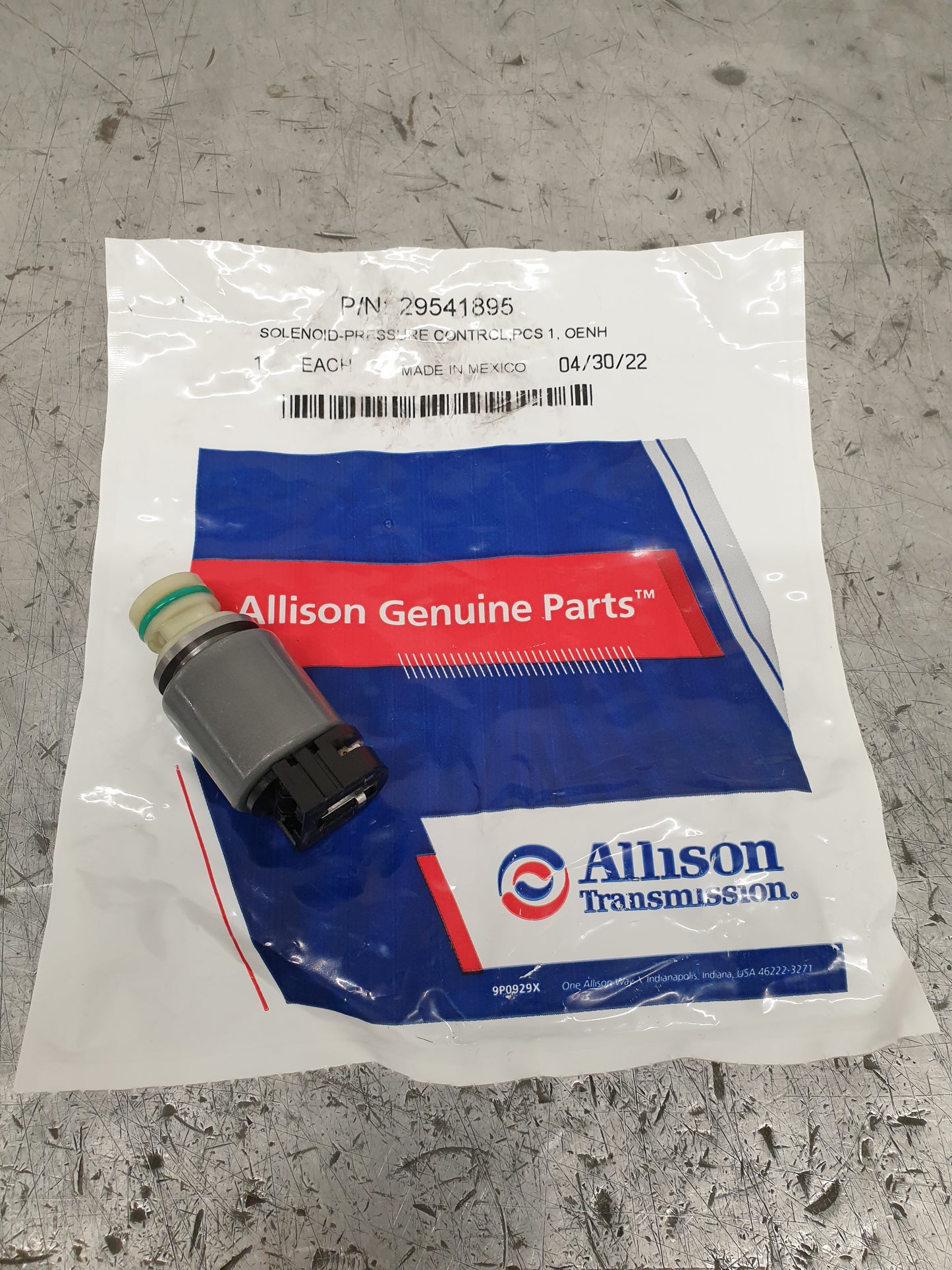 4th GENERATION CONTROL VALVE PCS SOLENOID GENUINE 29541895