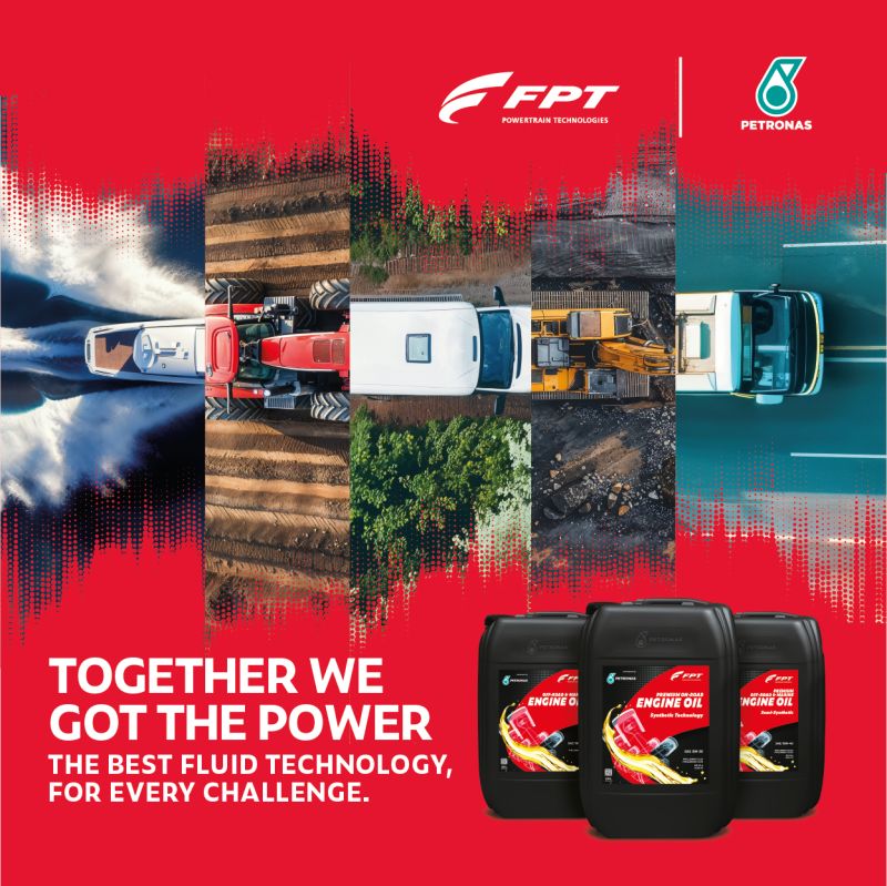 FPT INDUSTRIAL PETRONAS PREMIUM ENGINE OIL 10W-40 OFFROAD & MARINE 20L 71949R41EU
