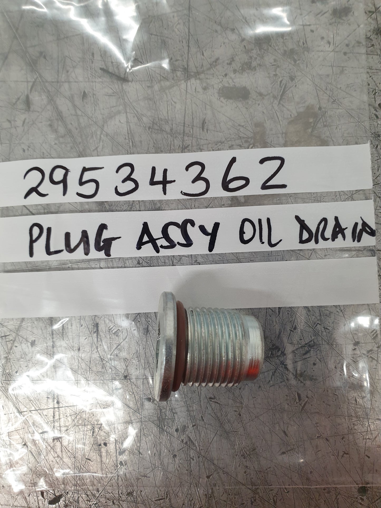 OIL PAN DRAIN PLUG GENUINE ALLISON TRANSMISSION PARTS 29534362