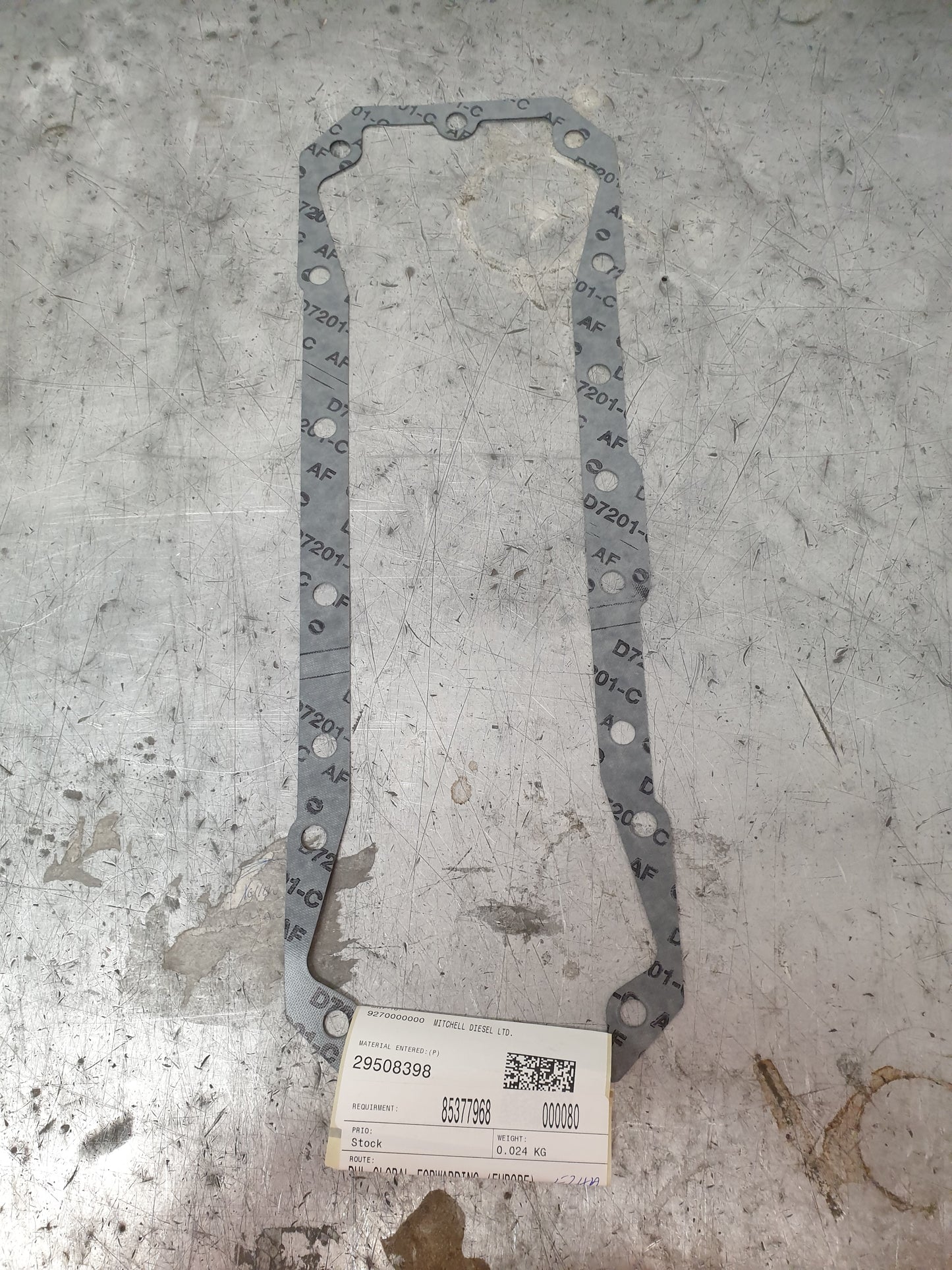 OIL COOLER HOUSING GASKET GENUINE ALLISON TRANSMISSION 29508398
