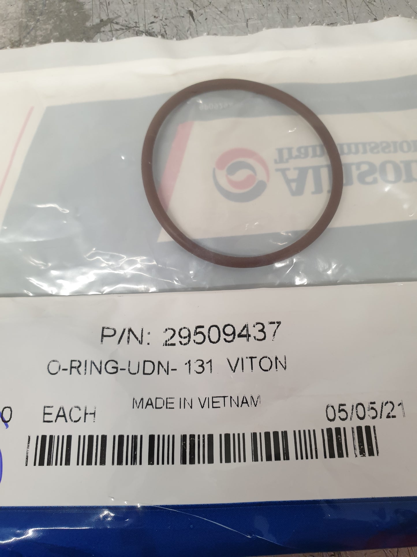 Allison Transmission Oil Cooler O-Ring 29509437