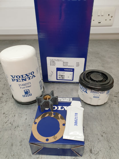 SERVICE KIT COMPLETE GENUINE VOLVO PENTA PARTS 877194