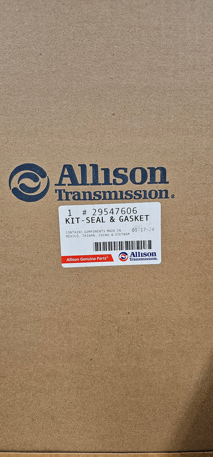SERVICE GASKET KIT GENUINE ALLISON TRANSMISSION 29547606