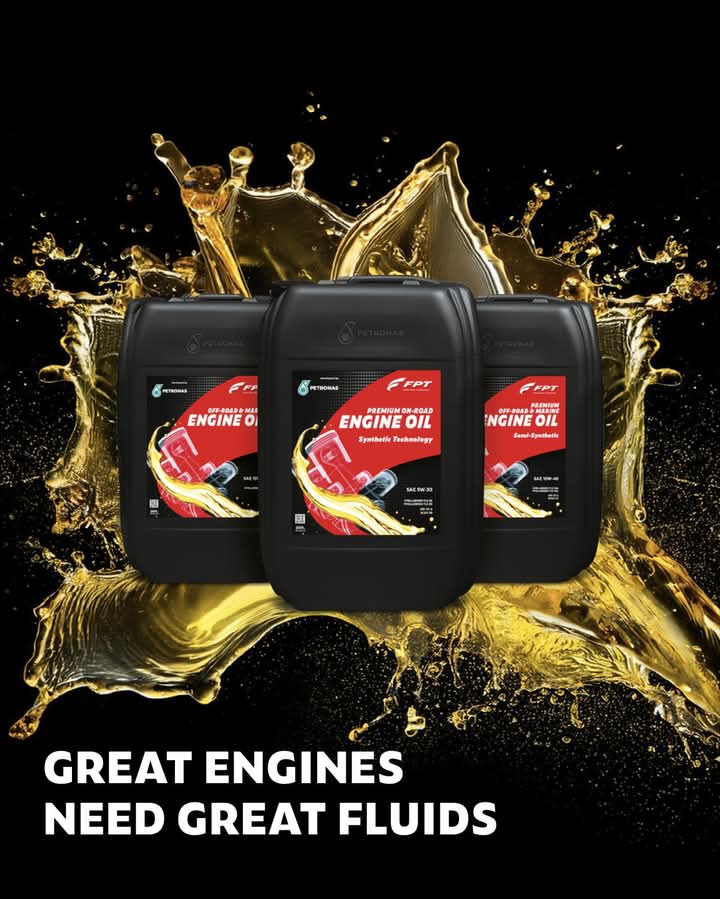 FPT INDUSTRIAL PETRONAS PREMIUM ENGINE OIL 10W-40 OFFROAD & MARINE 20L 71949R41EU