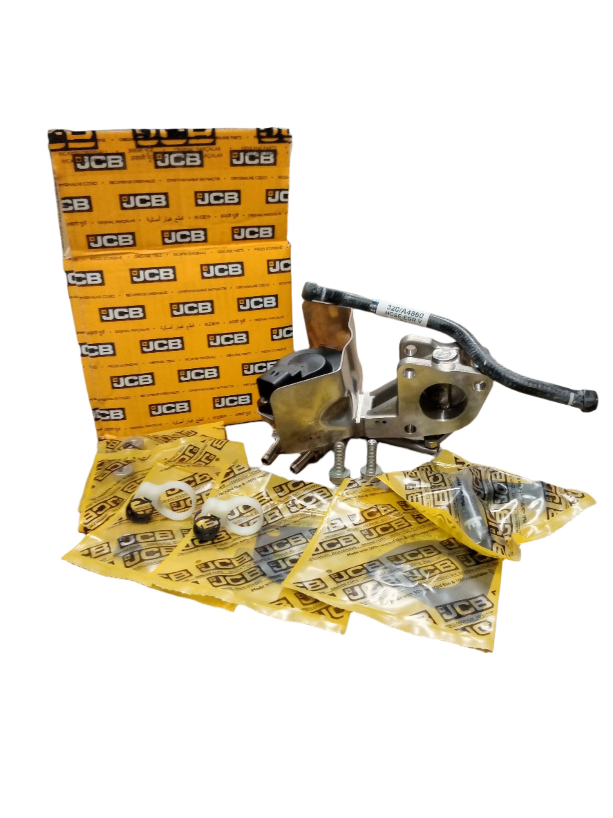 EGR VALVE KIT COMPLETE GENUINE JCB PARTS 320/D9110