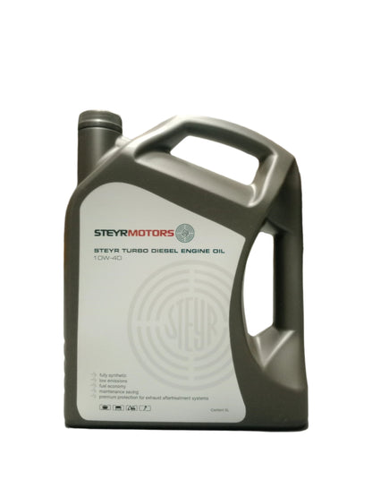 STEYR MOTORS TURBO DIESEL ENGINE OIL SAE 10W-40 5L 500830