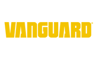 Yellow 'Vanguard' logo on a white background