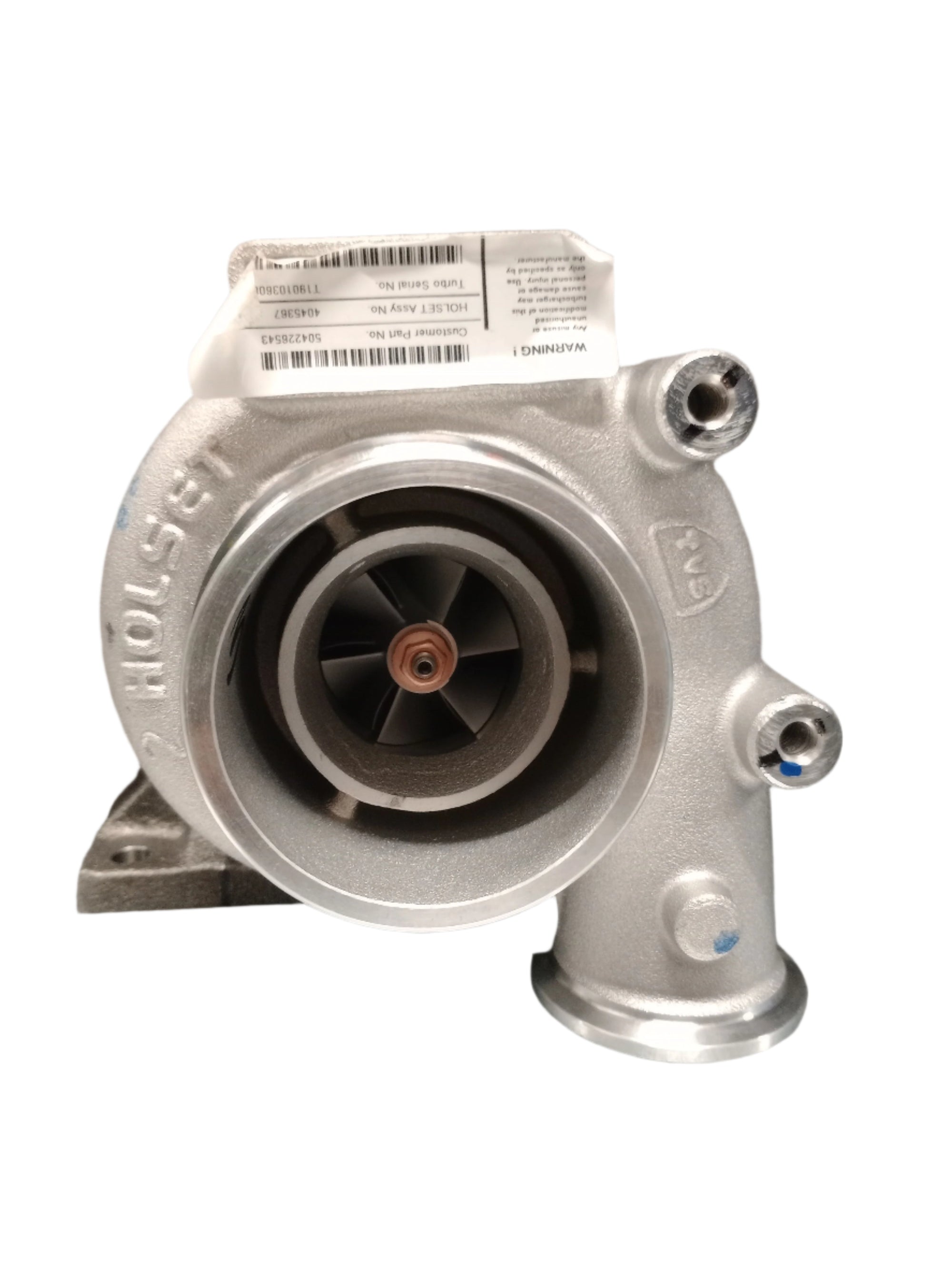 TURBOCHARGER GENUINE NEW FPT IVECO PARTS 504226543 / 4045367 / 4045368