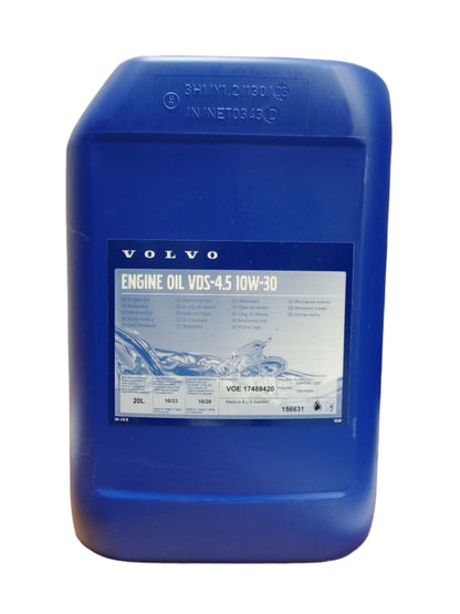 VOLVO PENTA 10W-30 VDS-4.5 ENGINE OIL 20L 24809454 WAS - 17488420