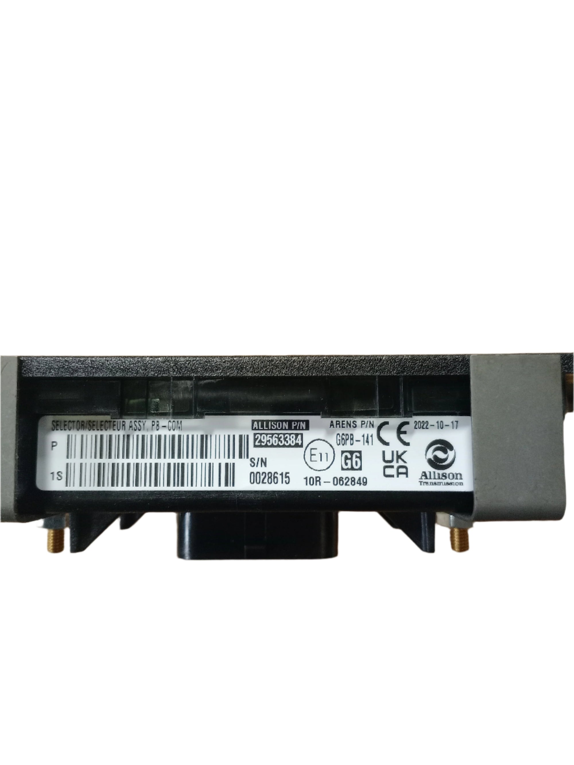 Controller 5th Gen Dash Mounted Allison Transmission 29563383