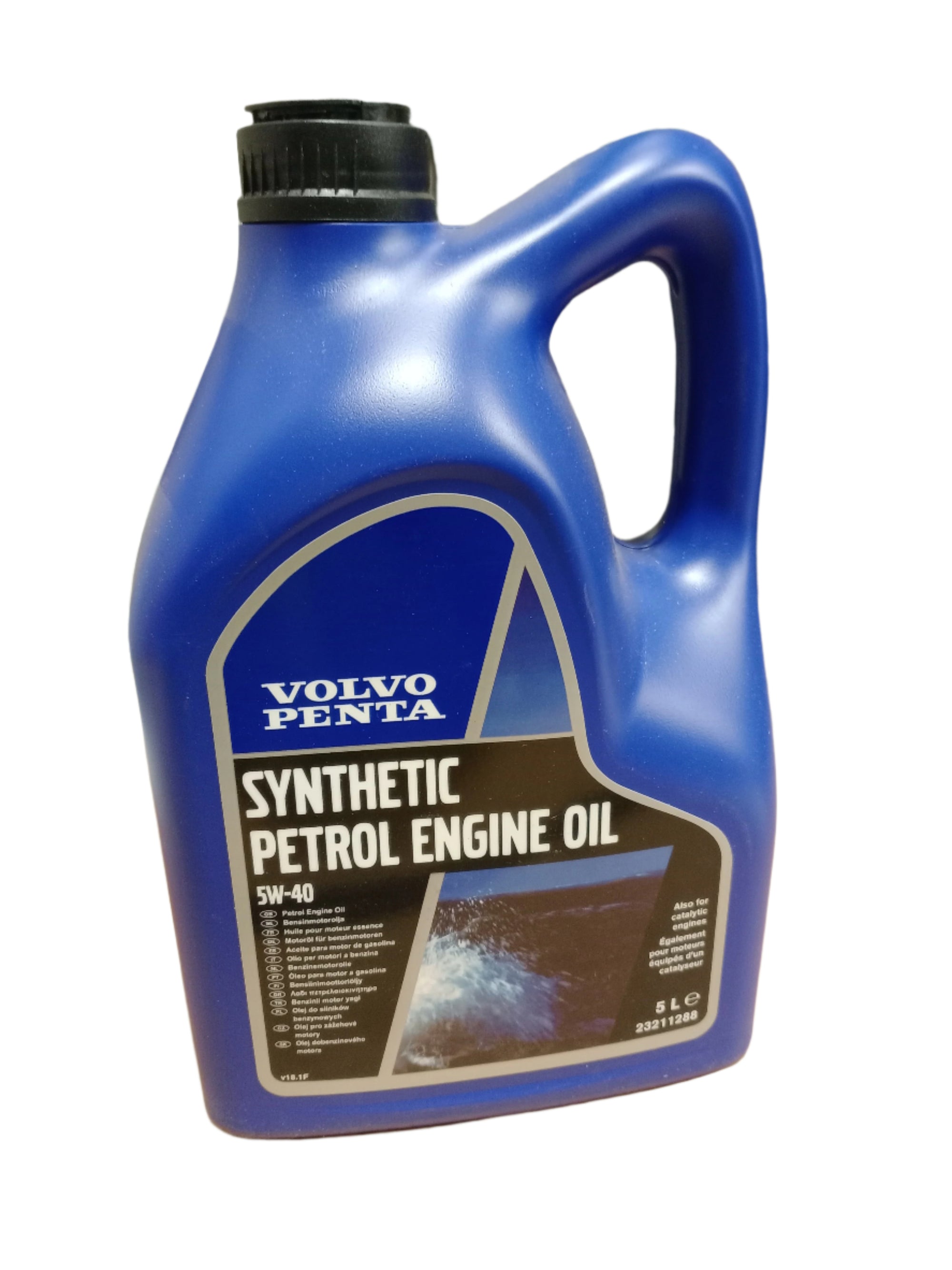 VOLVO PENTA SYNTHETIC PETROL ENGINE OIL SAE 5W-40 5L 23211288