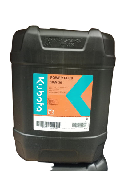 KUBOTA ENGINE OIL POWERPLUS 10W-30 (20L) W21UE07020 was W21UE01020