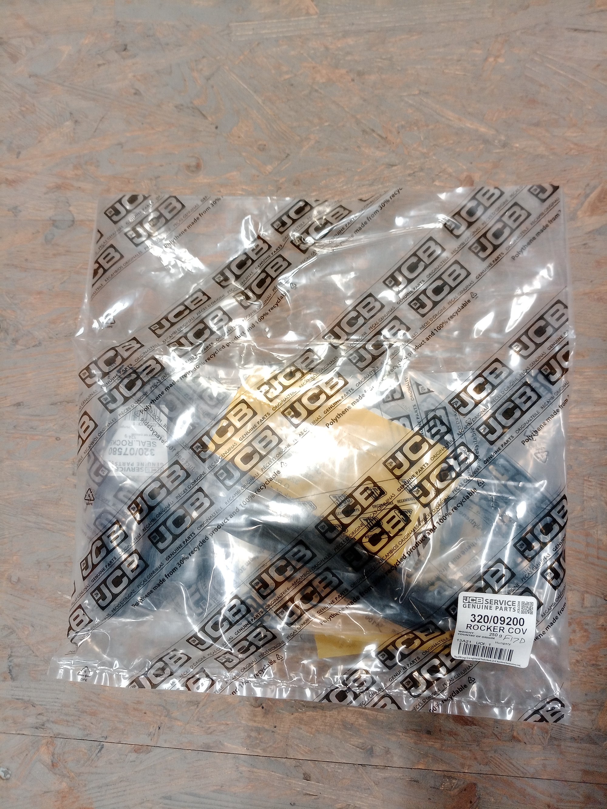 ROCKER COVER GASKET KIT GENUINE JCB PARTS 320/09200