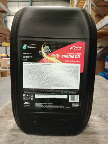 FPT INDUSTRIAL PETRONAS PREMIUM ENGINE OIL 5W-30 ONROAD & HEAVYDUTY 20L 71950R41EU
