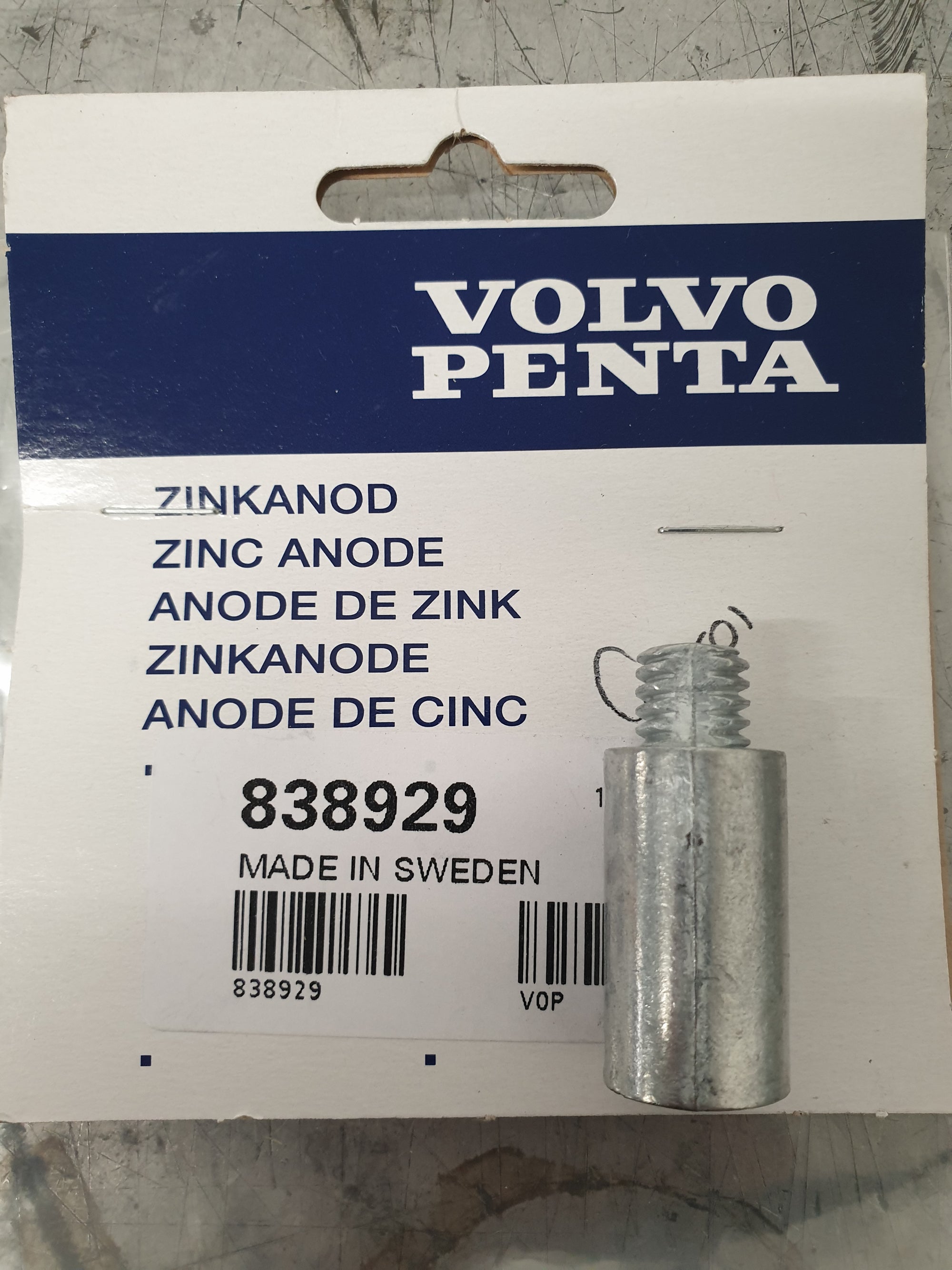 ZINC ANODE - 838929