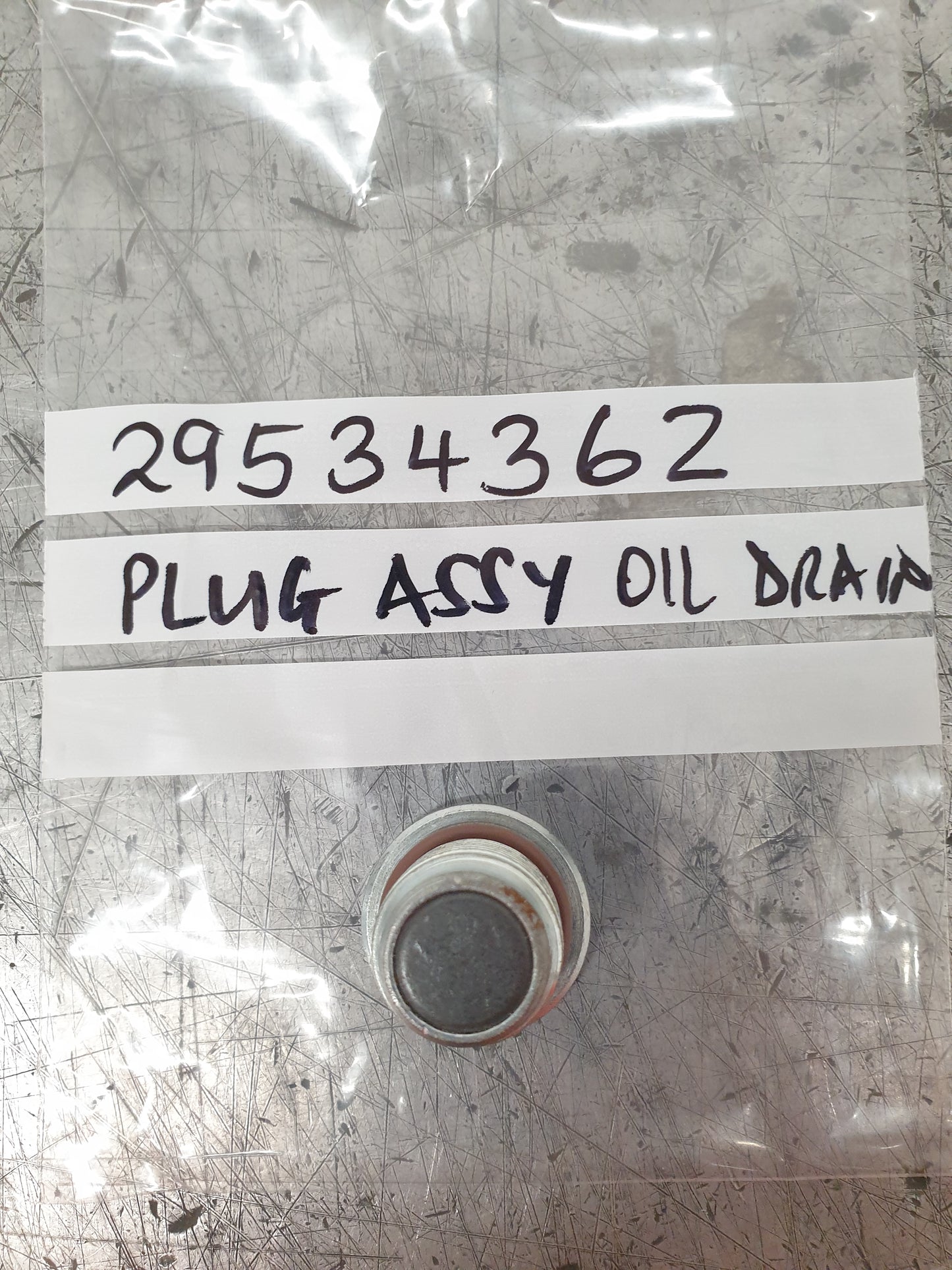 OIL PAN DRAIN PLUG GENUINE ALLISON TRANSMISSION PARTS 29534362