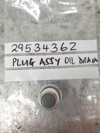 OIL PAN DRAIN PLUG GENUINE ALLISON TRANSMISSION PARTS 29534362